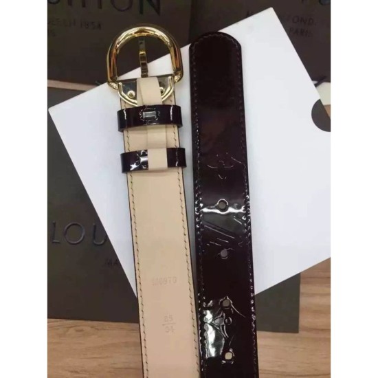 Replica Louis Vuitton Monogram Vernis Belt M6979U Fake Louis Vuitton Monogram Vernis Belt M6979U Replica