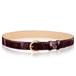 Fake Louis Vuitton  Monogram Vernis Belt M6979U Replica