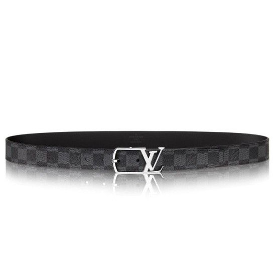 Fake Louis Vuitton Neogram 30MM Belt Damier Graphite M6057V Replica Replica Louis Vuitton Neogram 30MM Belt Damier Graphite M6057V