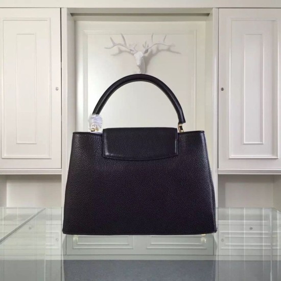 Replica Louis Vuitton Noir Capucines MM M48864 Replica Louis Vuitton Noir Capucines MM M48864