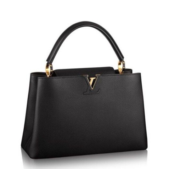 Replica Louis Vuitton Noir Capucines MM M48864 Replica Louis Vuitton Noir Capucines MM M48864