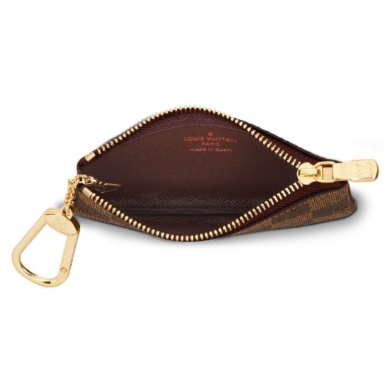 Replica Louis Vuitton Key Pouch Damier Ebene Canvas N62658 Fake Louis Vuitton Key Pouch Damier Ebene Canvas N62658 Replica