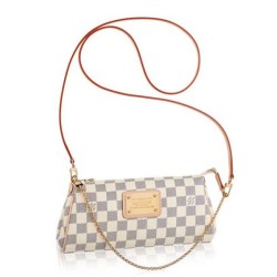 Fake Louis Vuitton  Eva Clutch Damier Azur Canvas N55214 Replica