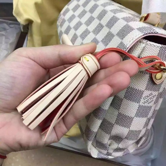 Fake Louis Vuitton Croisette Bag Damier Azur Canvas N41581 Replica Replica Louis Vuitton Croisette Bag Damier Azur Canvas N41581