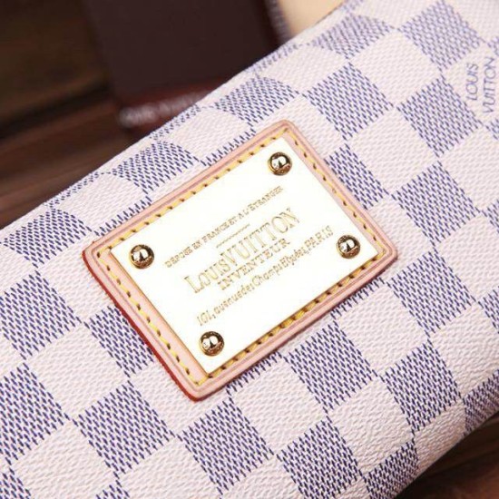 Fake Louis Vuitton Eva Clutch Damier Azur Canvas N55214 Replica Fake Louis Vuitton Eva Clutch Damier Azur Canvas N55214 Replica