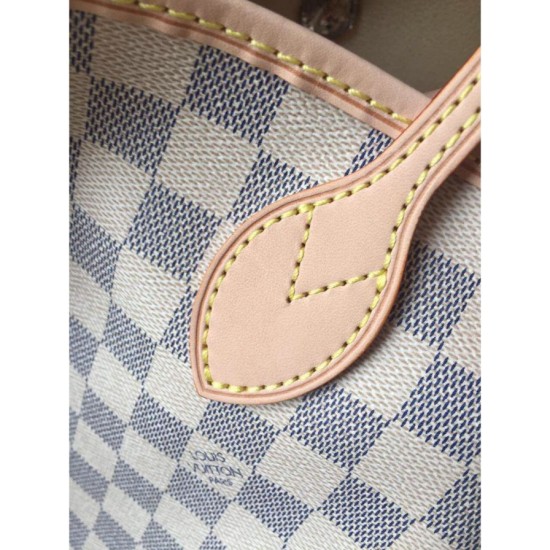 Replica Louis Vuitton Neverfull GM Damier Azur Canvas N51108 Replica Louis Vuitton Neverfull GM Damier Azur Canvas N51108