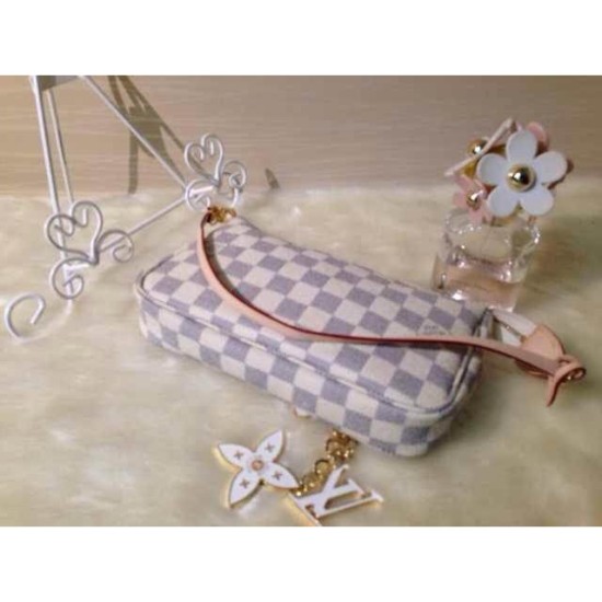 Replica Louis Vuitton Pochette Accessoires Damier Azur Canvas N51986 Fake Louis Vuitton Pochette Accessoires Damier Azur Canvas N51986 Replica
