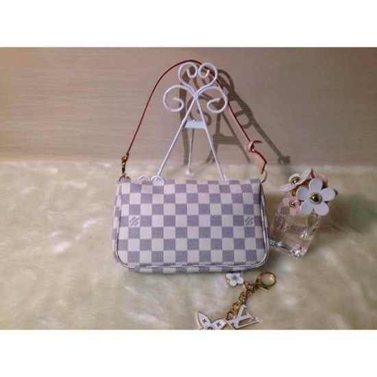 Replica Louis Vuitton Pochette Accessoires Damier Azur Canvas N51986 Fake Louis Vuitton Pochette Accessoires Damier Azur Canvas N51986 Replica