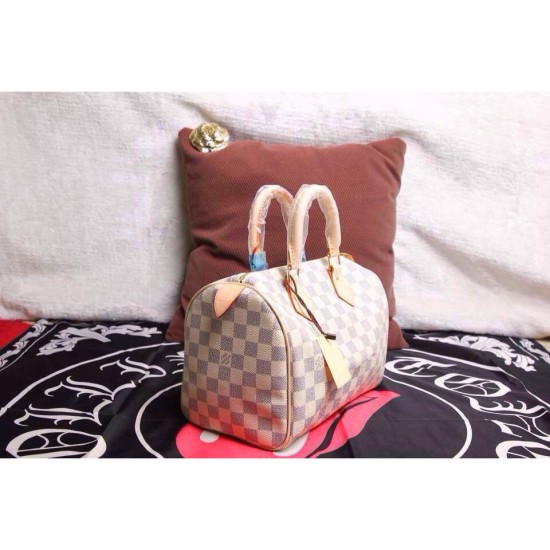 Replica Louis Vuitton Speedy 25 Damier Azur Canvas N41534 Replica Louis Vuitton Speedy 25 Damier Azur Canvas N41534