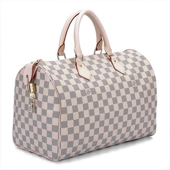 Replica Louis Vuitton Speedy 35 Damier Azur Canvas bags N41535 Replica Louis Vuitton Speedy 35 Damier Azur Canvas bags N41535