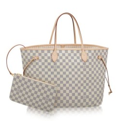 Replica Louis Vuitton  Neverfull GM Damier Azur Canvas N41360