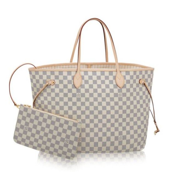 Replica Louis Vuitton  Neverfull GM Damier Azur Canvas N41360