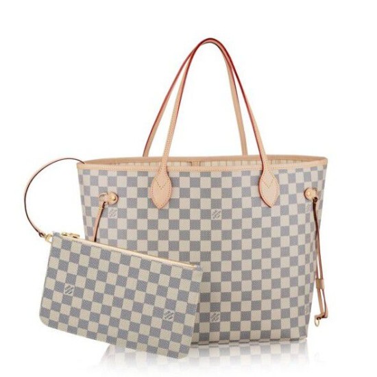 Replica Louis Vuitton Neverfull MM Damier Azur Canvas N41361 Replica Louis Vuitton Neverfull MM Damier Azur Canvas N41361