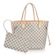 Replica Louis Vuitton  Neverfull MM Damier Azur Canvas N41605