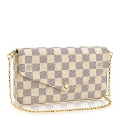 Replica Louis Vuitton  Pochette Felicie Damier Azur Canvas N63106
