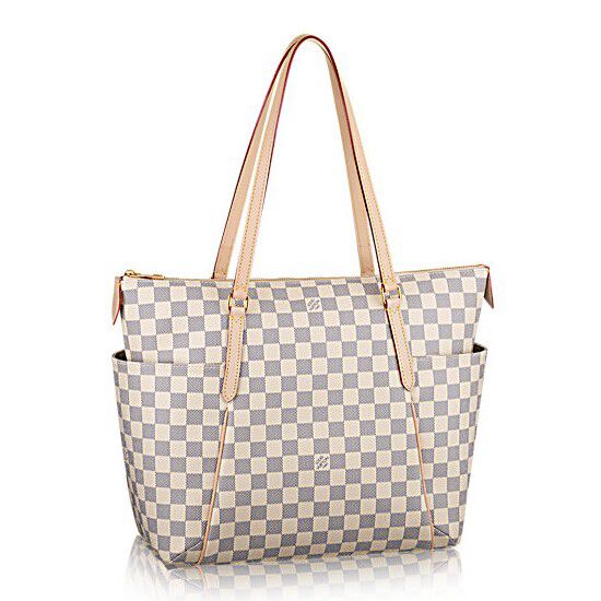 Fake Louis Vuitton  Totally MM Damier Azur Canvas bags N51262 Replica