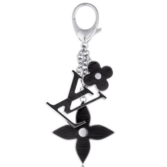Fake Louis Vuitton Black Fleur d'Epi Bag Charm M65084 Replica Replica Louis Vuitton Black Fleur d'Epi Bag Charm M65084