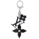 Fake Louis Vuitton Black Fleur d'Epi Bag Charm M65084 Replica Replica Louis Vuitton Black Fleur d'Epi Bag Charm M65084