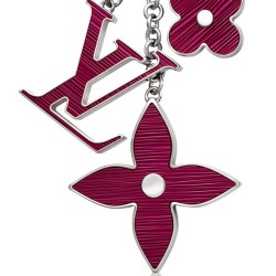 Replica Louis Vuitton Fuchsia Fleur d'Epi Bag Charm M65224 Replica Louis Vuitton Fuchsia Fleur d'Epi Bag Charm M65224