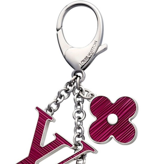 Replica Louis Vuitton Fuchsia Fleur d'Epi Bag Charm M65224 Replica Louis Vuitton Fuchsia Fleur d'Epi Bag Charm M65224