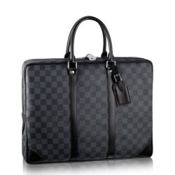 Fake Louis Vuitton  Briefacases Bags Graphite Porte-Documents Voyage N41125 Replica