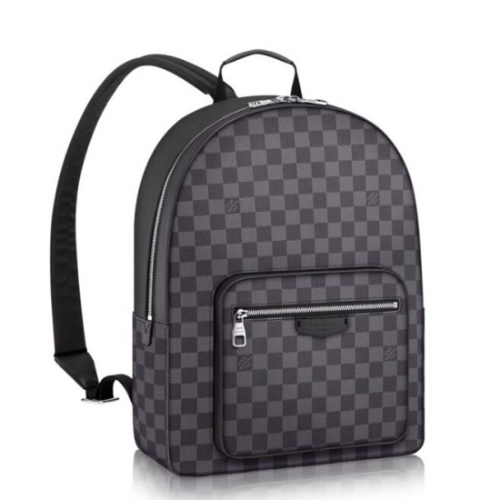 Replica Louis Vuitton Josh Backpack Damier Graphite N41473 Fake Louis Vuitton Josh Backpack Damier Graphite N41473 Replica