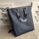 Replica Louis Vuitton Cabas Jour Damier Cobalt N42223 Fake Louis Vuitton Cabas Jour Damier Cobalt N42223 Replica