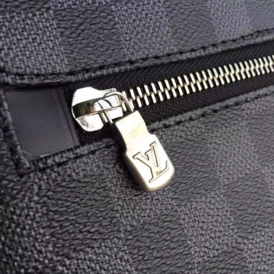 Fake Louis Vuitton District MM Damier Graphite N41272 Replica Replica Louis Vuitton District MM Damier Graphite N41272