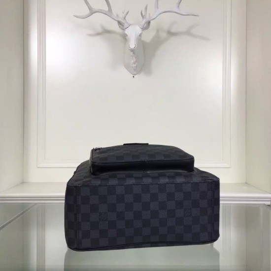 Replica Louis Vuitton Josh Backpack Damier Graphite N41473 Fake Louis Vuitton Josh Backpack Damier Graphite N41473 Replica
