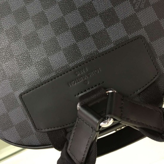 Replica Louis Vuitton Josh Backpack Damier Graphite N41473 Fake Louis Vuitton Josh Backpack Damier Graphite N41473 Replica