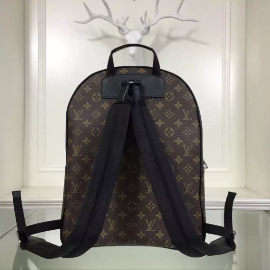 Replica Louis Vuitton Josh Backpack Monogram Macassar M41530 Replica Louis Vuitton Josh Backpack Monogram Macassar M41530