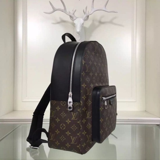 Replica Louis Vuitton Josh Backpack Monogram Macassar M41530 Replica Louis Vuitton Josh Backpack Monogram Macassar M41530