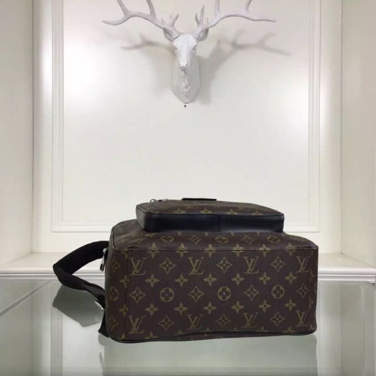Replica Louis Vuitton Josh Backpack Monogram Macassar M41530 Replica Louis Vuitton Josh Backpack Monogram Macassar M41530