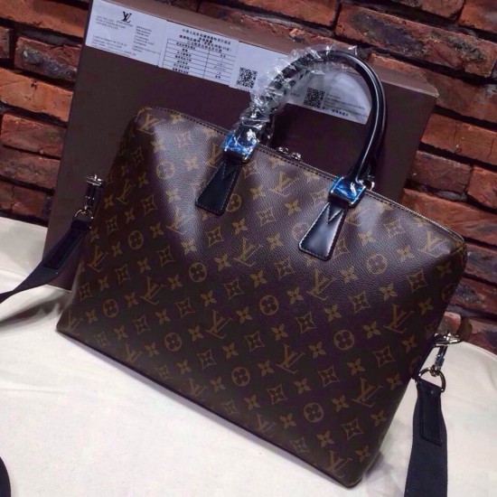 Fake Louis Vuitton Porte-Documents Jour Monogram Macassar M40868 Replica Fake Louis Vuitton Porte-Documents Jour Monogram Macassar M40868 Replica