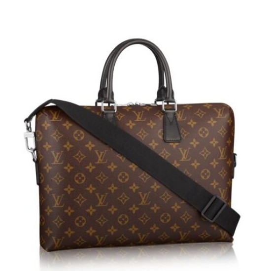 Fake Louis Vuitton Porte-Documents Jour Monogram Macassar M40868 Replica Fake Louis Vuitton Porte-Documents Jour Monogram Macassar M40868 Replica