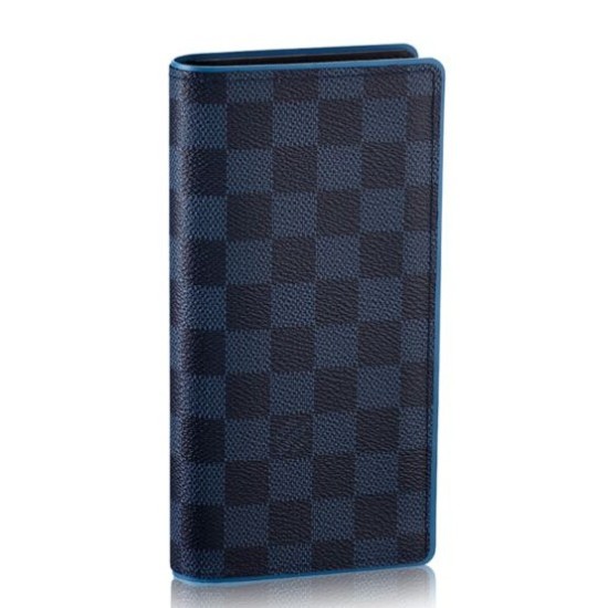 Fake Louis Vuitton Brazza Wallet Damier Cobalt N63243 Replica Replica Louis Vuitton Brazza Wallet Damier Cobalt N63243