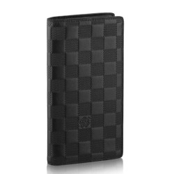 Fake Louis Vuitton  Brazza Wallet Damier Infini N63010 Replica