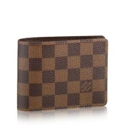 Replica Louis Vuitton  Damier Ebene Canvas Canvas Multiple Wallet N60895