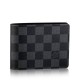 Fake Louis Vuitton Damier Graphite Canvas Multiple Wallet N62663 Replica Replica Louis Vuitton Damier Graphite Canvas Multiple Wallet N62663
