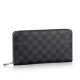 Fake Louis Vuitton Damier Graphite Canvas Zippy Organizer N63077 Replica Replica Louis Vuitton Damier Graphite Canvas Zippy Organizer N63077