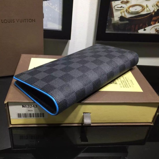 Fake Louis Vuitton Brazza Wallet Damier Cobalt N63243 Replica Replica Louis Vuitton Brazza Wallet Damier Cobalt N63243