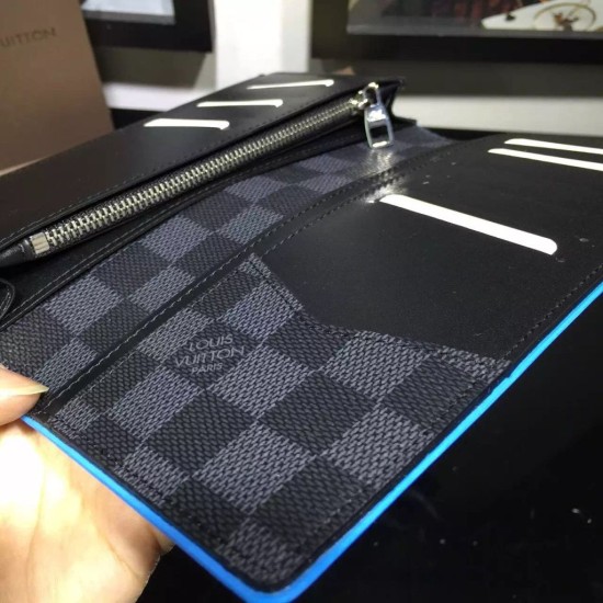 Fake Louis Vuitton Brazza Wallet Damier Cobalt N63243 Replica Replica Louis Vuitton Brazza Wallet Damier Cobalt N63243