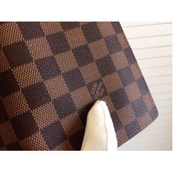 Fake Louis Vuitton Damier Ebene Canvas Canvas Brazza Wallet N60017 Replica Replica Louis Vuitton Damier Ebene Canvas Canvas Brazza Wallet N60017
