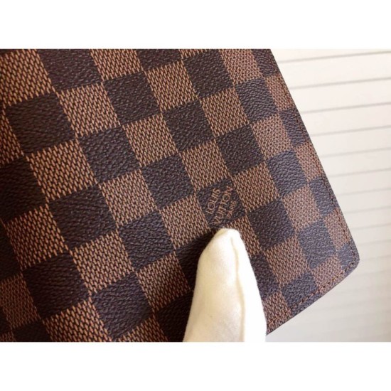 Fake Louis Vuitton Damier Ebene Canvas Canvas Brazza Wallet N60017 Replica Replica Louis Vuitton Damier Ebene Canvas Canvas Brazza Wallet N60017