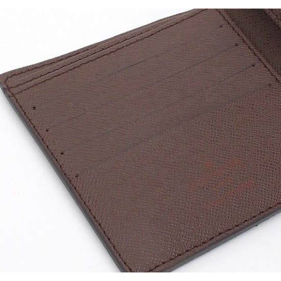 Fake Louis Vuitton Damier Ebene Canvas Canvas Marco Wallet N61675 Replica Replica Louis Vuitton Damier Ebene Canvas Canvas Marco Wallet N61675