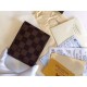 Replica Louis Vuitton Damier Ebene Canvas Canvas Multiple Wallet N60895 Replica Louis Vuitton Damier Ebene Canvas Canvas Multiple Wallet N60895