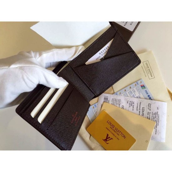 Replica Louis Vuitton Damier Ebene Canvas Canvas Multiple Wallet N60895 Replica Louis Vuitton Damier Ebene Canvas Canvas Multiple Wallet N60895