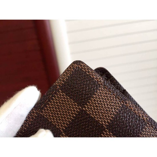 Replica Louis Vuitton Damier Ebene Canvas Canvas Multiple Wallet N60895 Replica Louis Vuitton Damier Ebene Canvas Canvas Multiple Wallet N60895