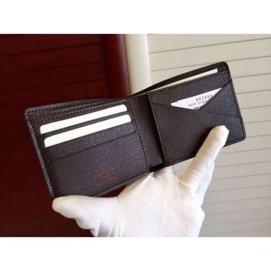 Replica Louis Vuitton Damier Ebene Canvas Canvas Multiple Wallet N60895 Replica Louis Vuitton Damier Ebene Canvas Canvas Multiple Wallet N60895