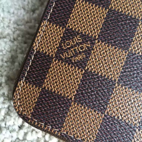 Replica Louis Vuitton Damier Ebene Canvas Canvas Zippy Organizer N60003 Fake Louis Vuitton Damier Ebene Canvas Canvas Zippy Organizer N60003 Replica